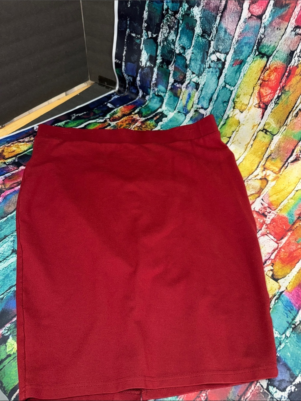 Classic Women's burgundy Pencil Skirt size 2 Torrid